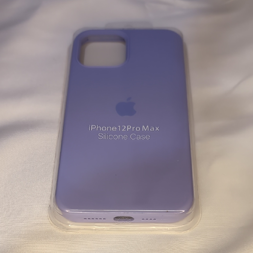 Apple iPhone 12 Pro Max Silicone Case - Lavender